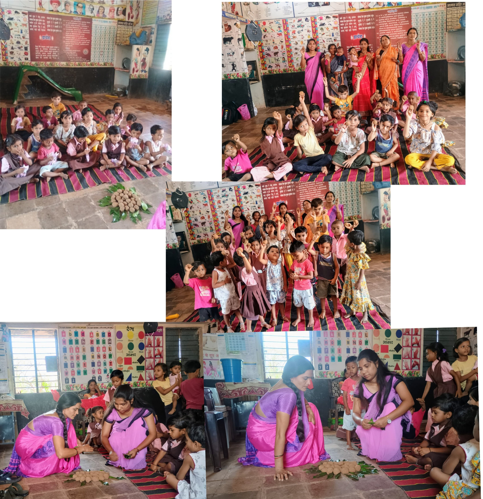 ग्रामस्थांचा सहभाग वृक्षारोपणात